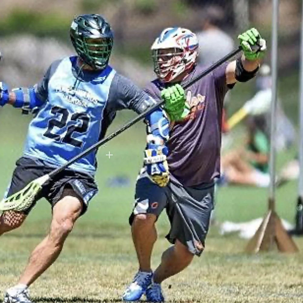Forge founder Doug Steele defending at game speed
